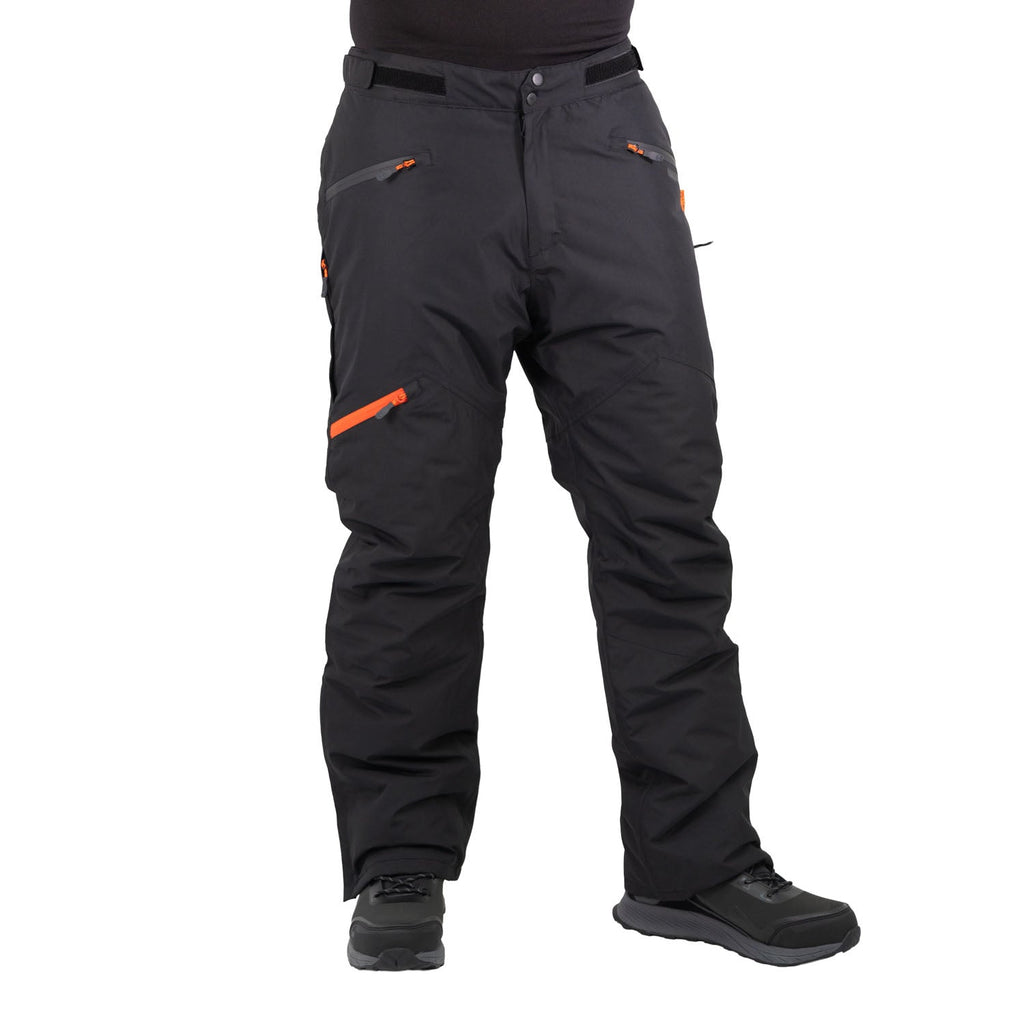 Pantalón térmico Iron Hardwork para hombre color negro – otro ángulo