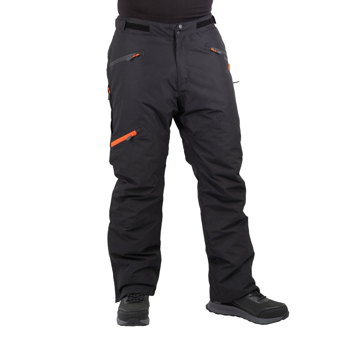 Pantalón térmico Iron Hardwork para hombre color negro – otro ángulo