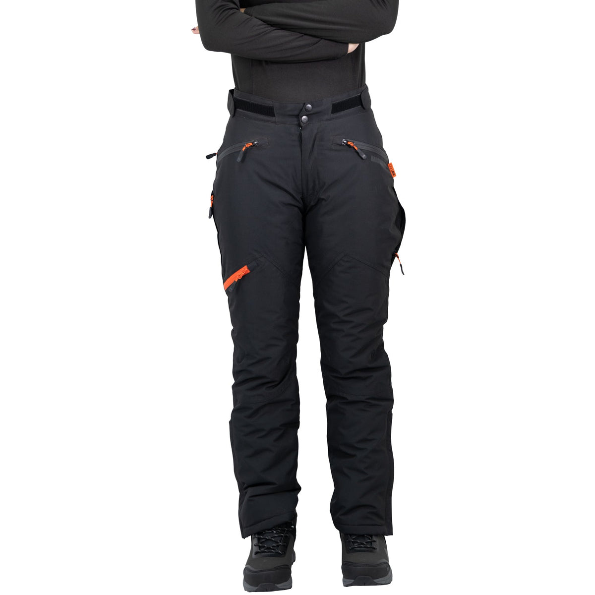 Pantalón térmico Iron Hardwork para mujer color negro