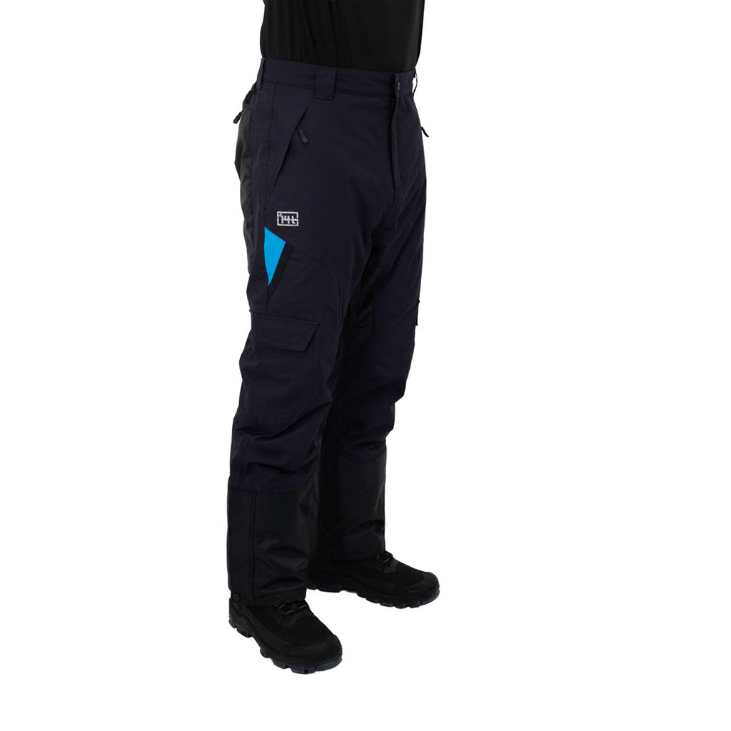 Pantalón térmico Refugio Hardwork para hombre color gris – otro ángulo