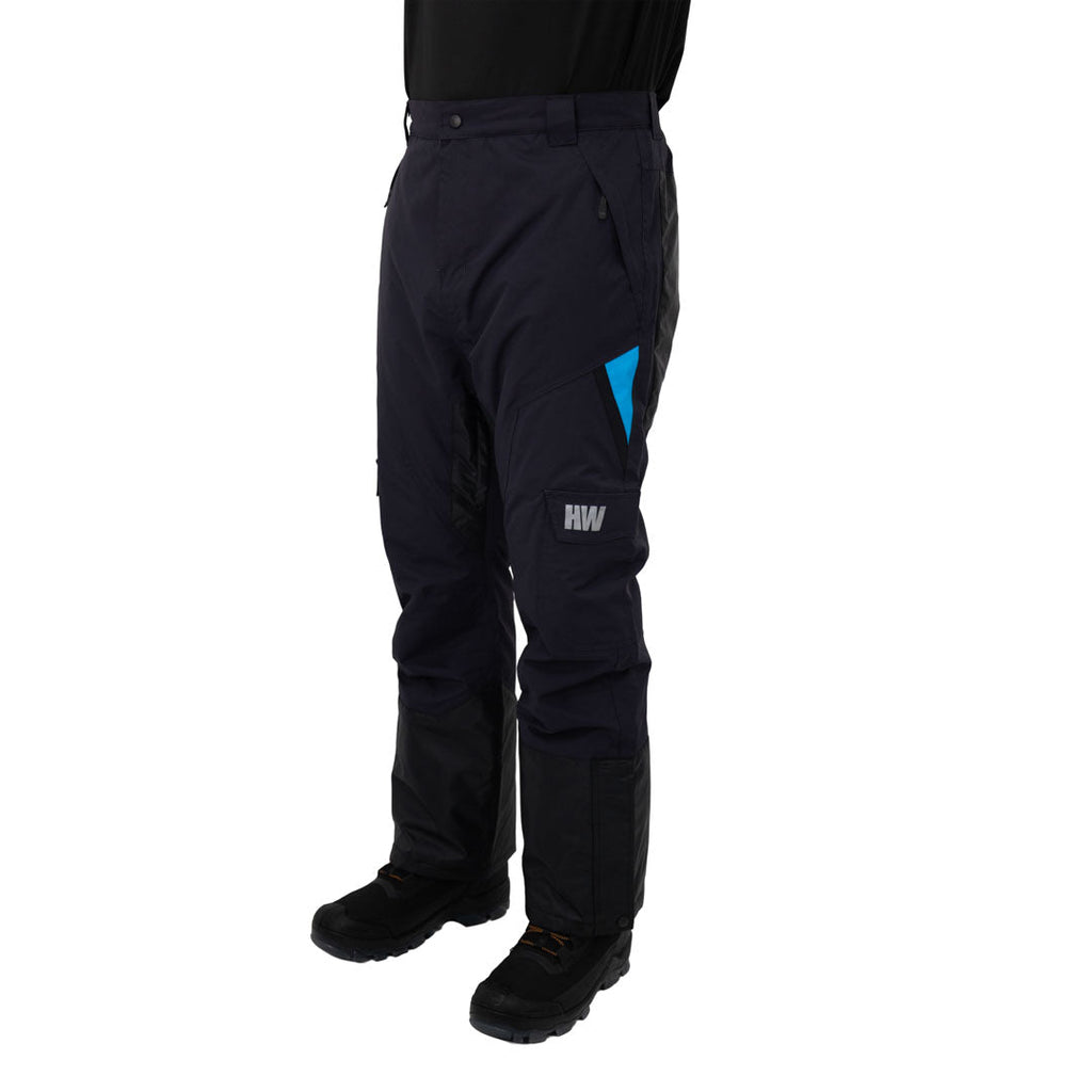 Pantalón térmico Refugio Hardwork para hombre color gris – detalle de la prenda