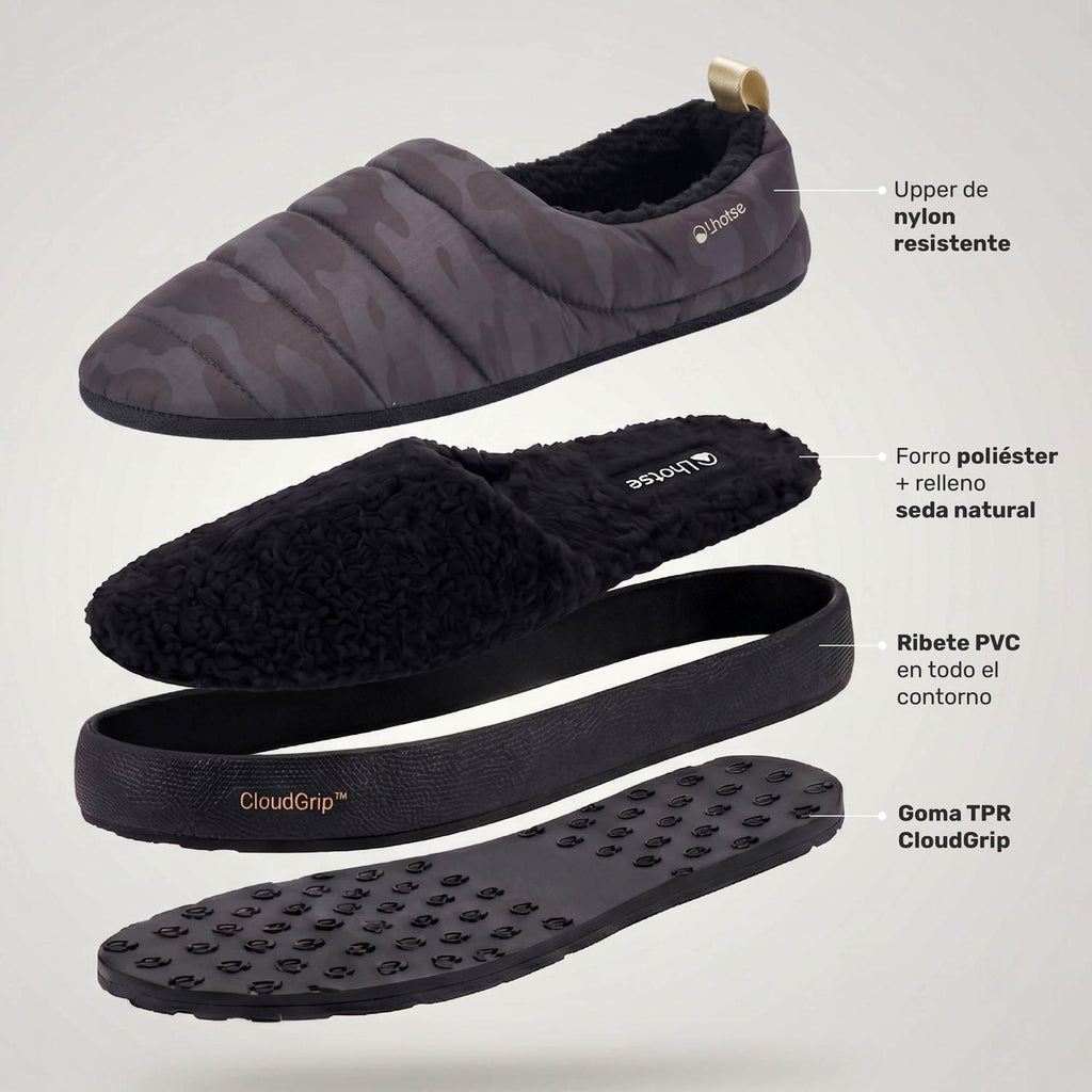 Pantufla Térmica Nimbus CloudGrip Lhotse color multicolor