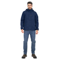 Parka 3 en 1 Ottawa Quebec para hombre color azul profundo