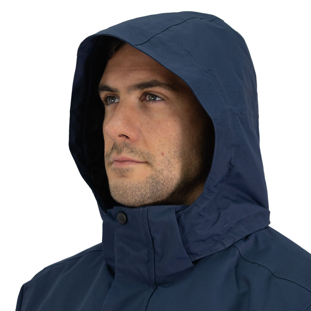 Parka 3 en 1 Reno Hardwork para hombre color azul profundo
