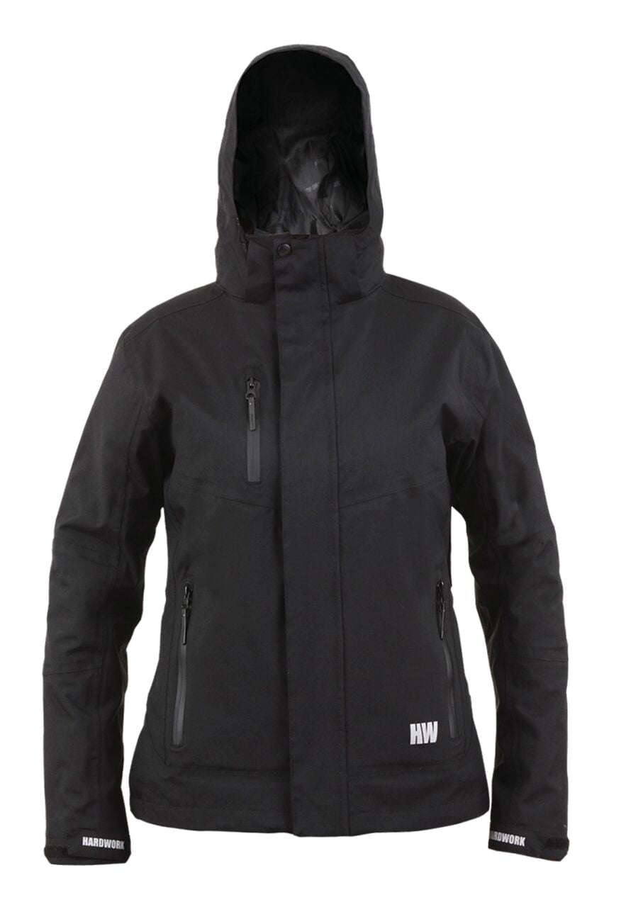 Parka 3 en 1 Reno Hardwork para mujer color negro