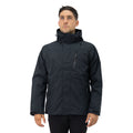 Parka 3 en 1 Reno Nómade Hardwork para hombre color negro