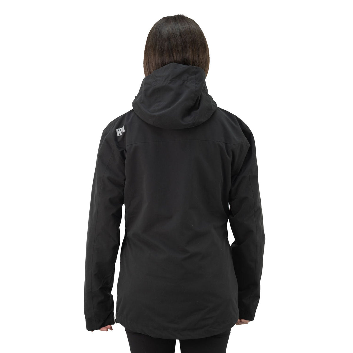Parka 3 en 1 Reno Nómade Hardwork para mujer color negro – otro ángulo