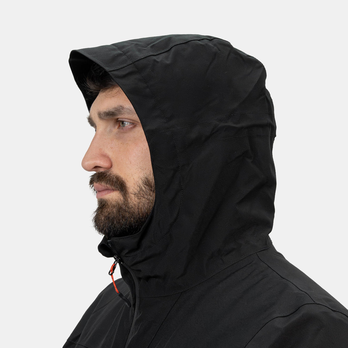 Parka Antakari Hardwork para hombre color negro – vista 5