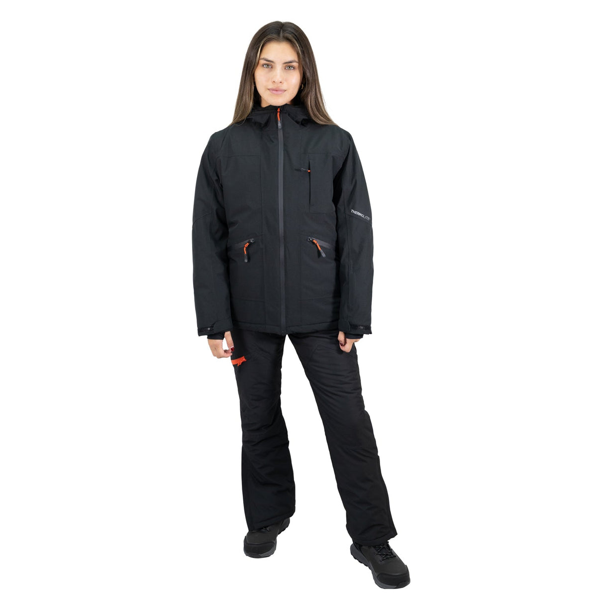 Parka Antakari Hardwork para mujer color negro