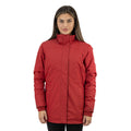 Parka Arrayán Hardwork para mujer color cabernet