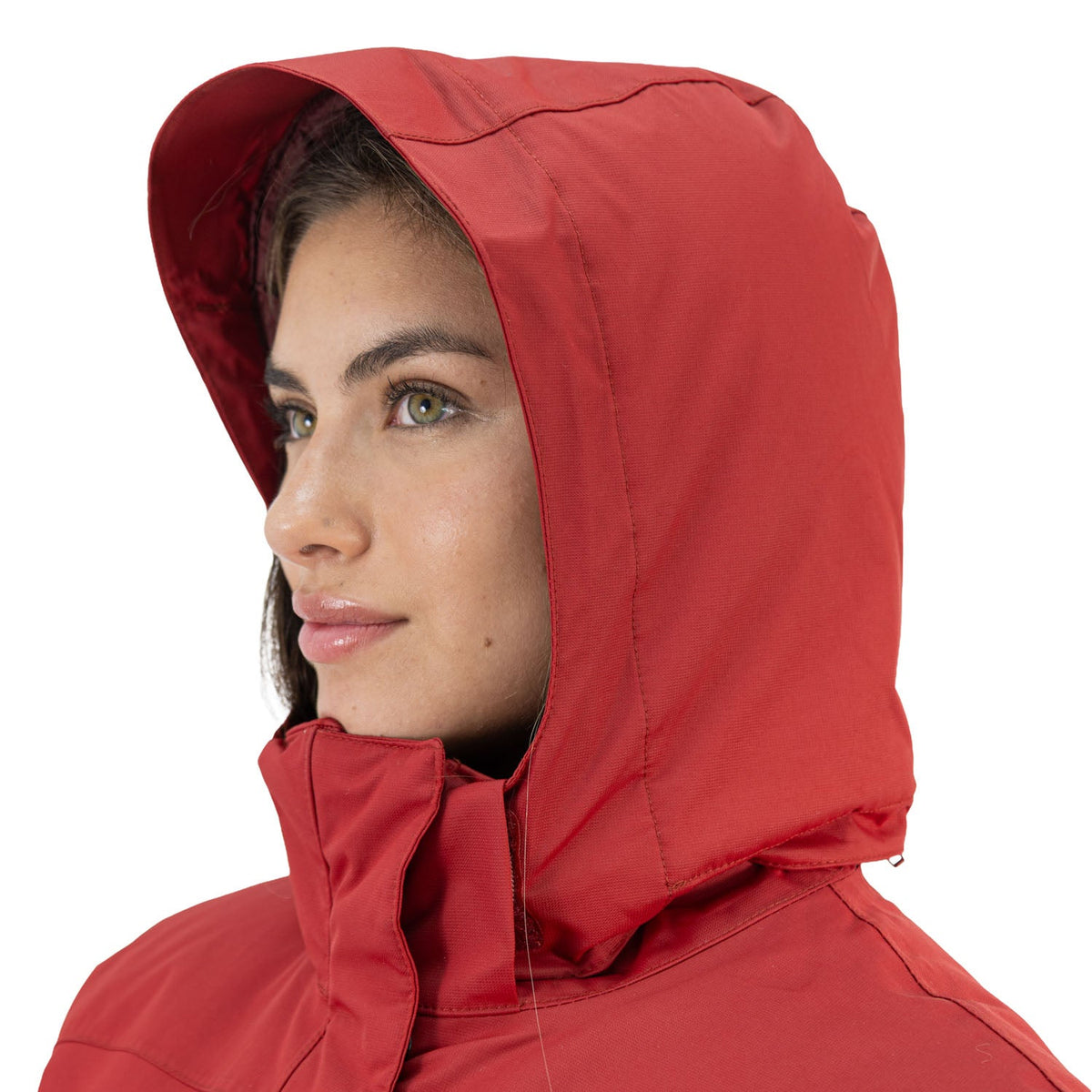 Parka Arrayán Hardwork para mujer color cabernet