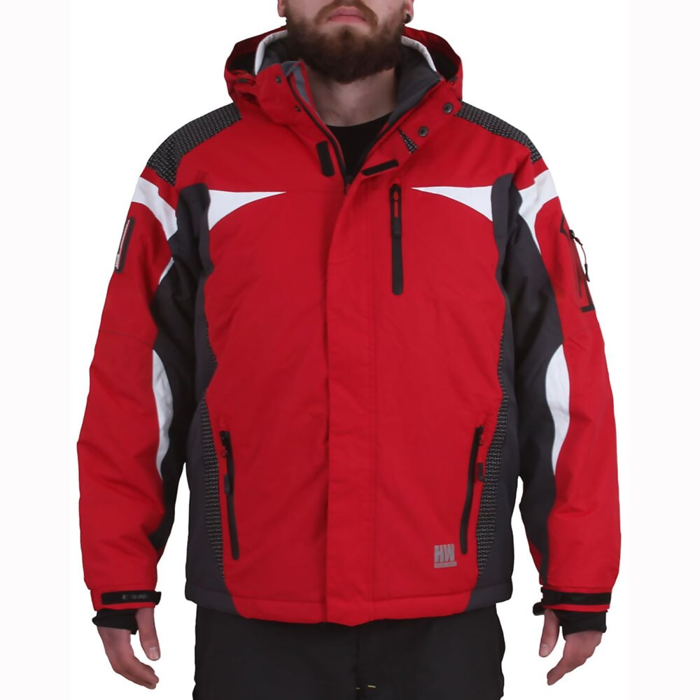 Parka Aspen con Recco Hardwork para hombre color rojo
