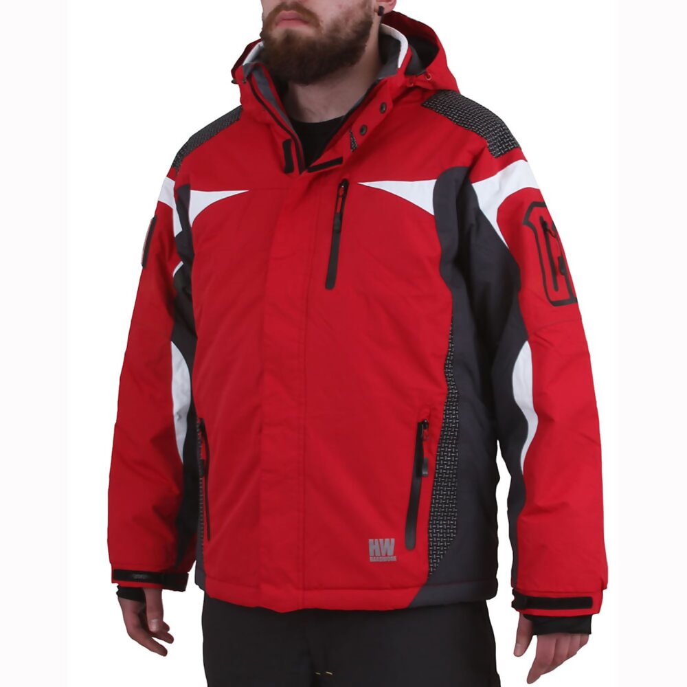Parka Aspen con Recco Hardwork para hombre color rojo