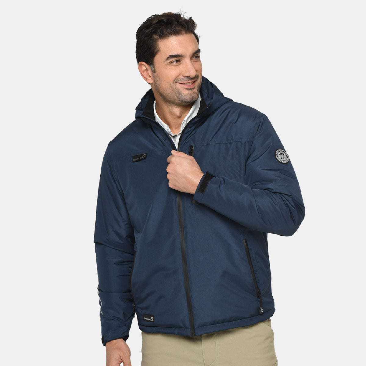 Parka Calgary Panama Jack para hombre color azul