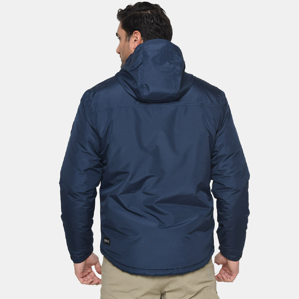 Parka Calgary Panama Jack para hombre color azul – otro ángulo