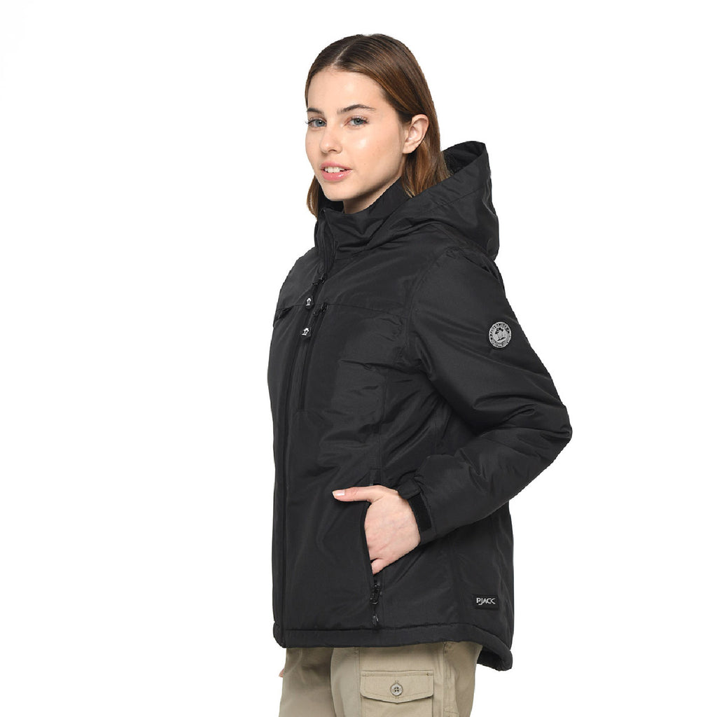Parka Calgary Panama Jack para mujer color negro – otro ángulo