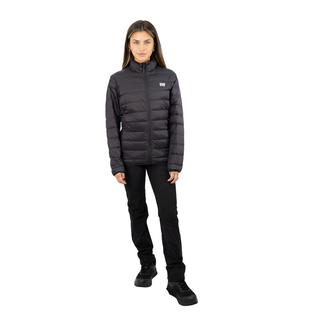 Parka de pluma Pullay Pro Hardwork para mujer color negro