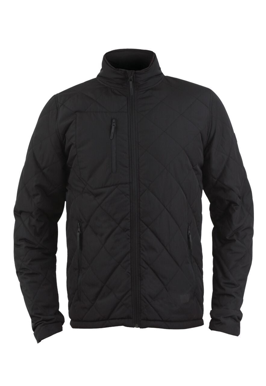 Parka Ecolight Tocornal Hardwork para hombre color negro – detalle de la prenda