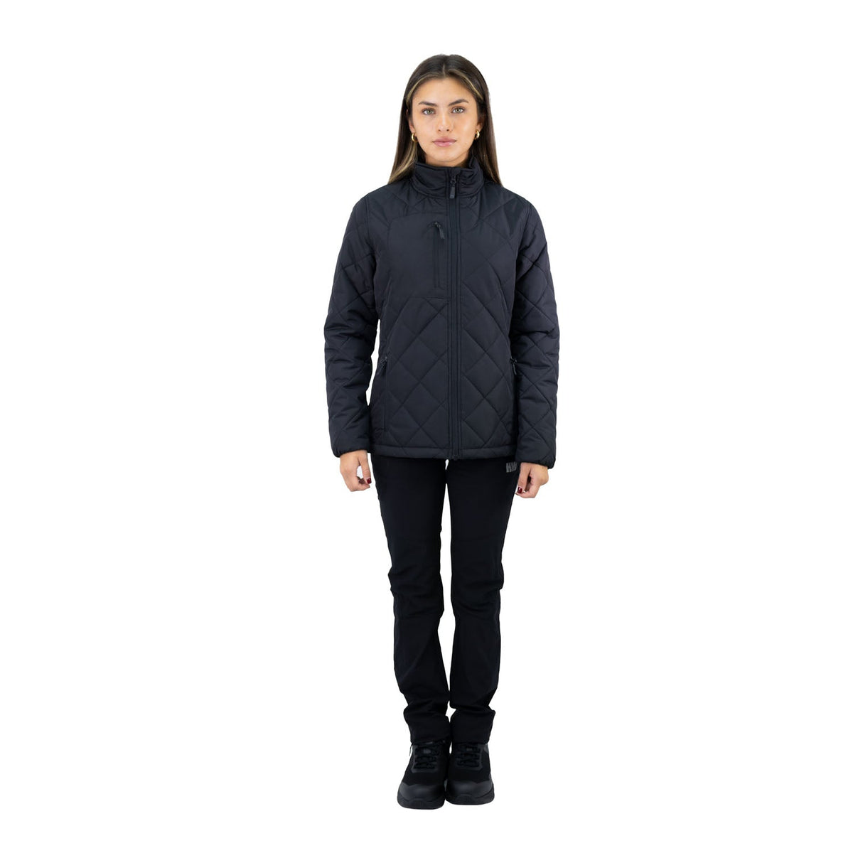 Parka Ecolight Tocornal Hardwork para mujer color negro