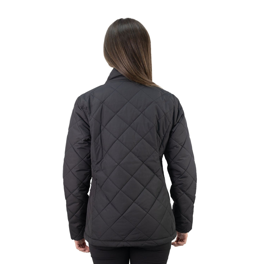 Parka Ecolight Tocornal Hardwork para mujer color negro – otro ángulo