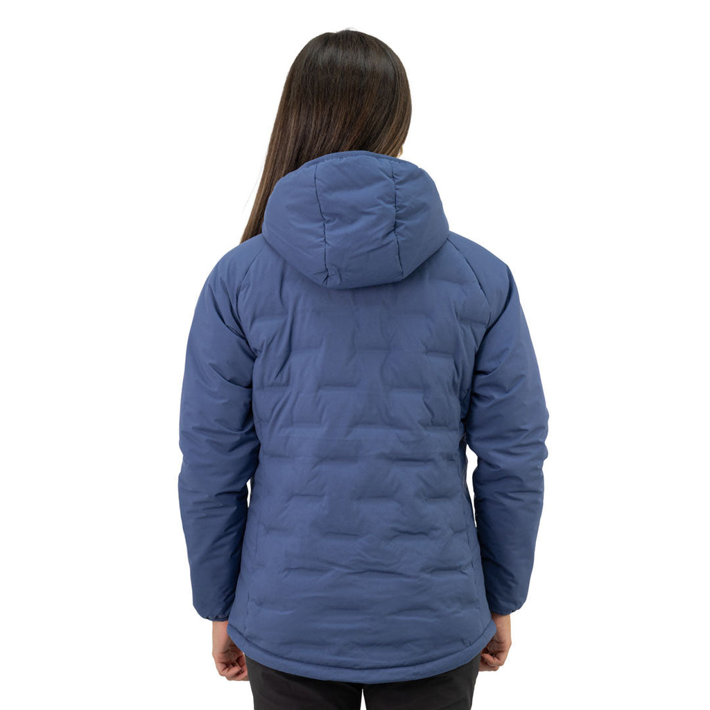 Parka insulada Explorer Hardwork para mujer color azul profundo
