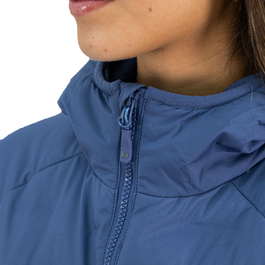 Parka insulada Explorer Hardwork para mujer color azul profundo