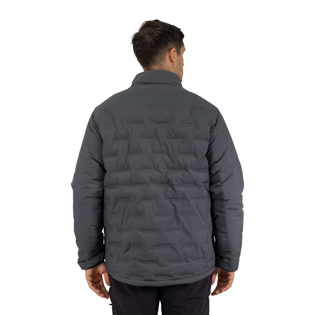 Parka insulada Explorer sin gorro Hardwork para hombre color gris carbón
