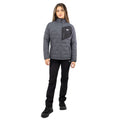 Parka insulada Explorer sin gorro Hardwork para mujer color gris carbón