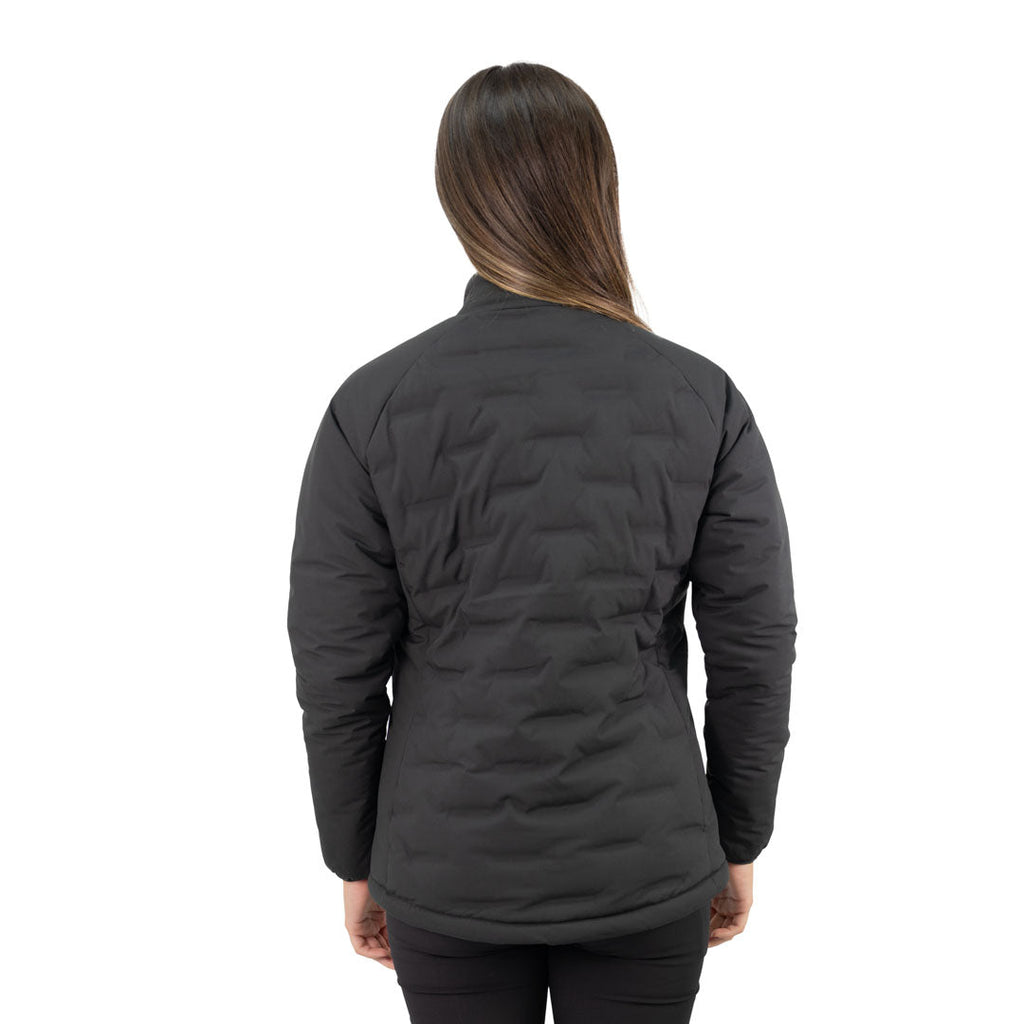 Parka insulada Explorer sin gorro Hardwork para mujer color negro