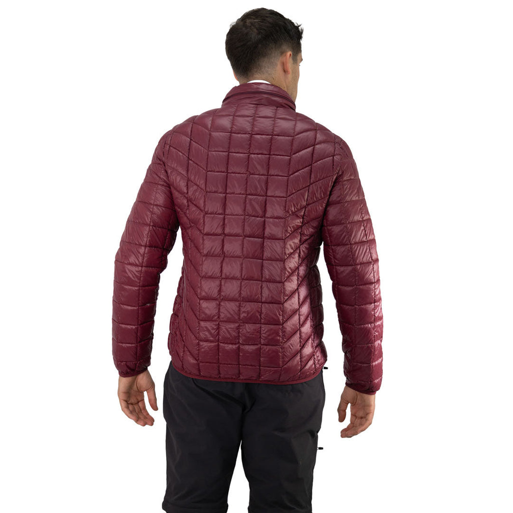 Parka insulada Traveler Hardwork para hombre color cabernet