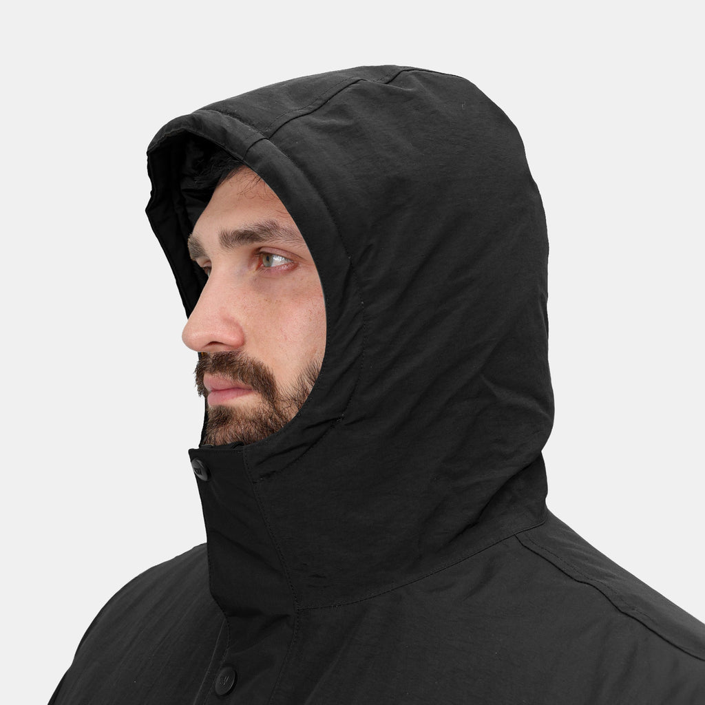Parka Kodiak Hardwork para hombre color negro