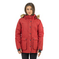 Parka Kodiak Hardwork para mujer color cabernet