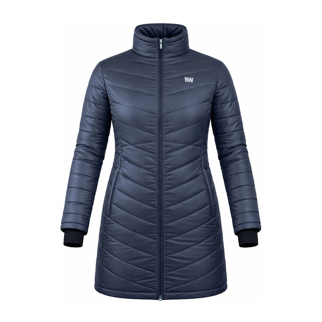 Parka larga Aurora Hardwork para mujer color azul