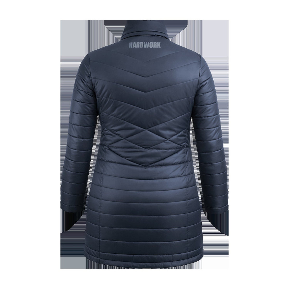 Parka larga Aurora Hardwork para mujer color azul