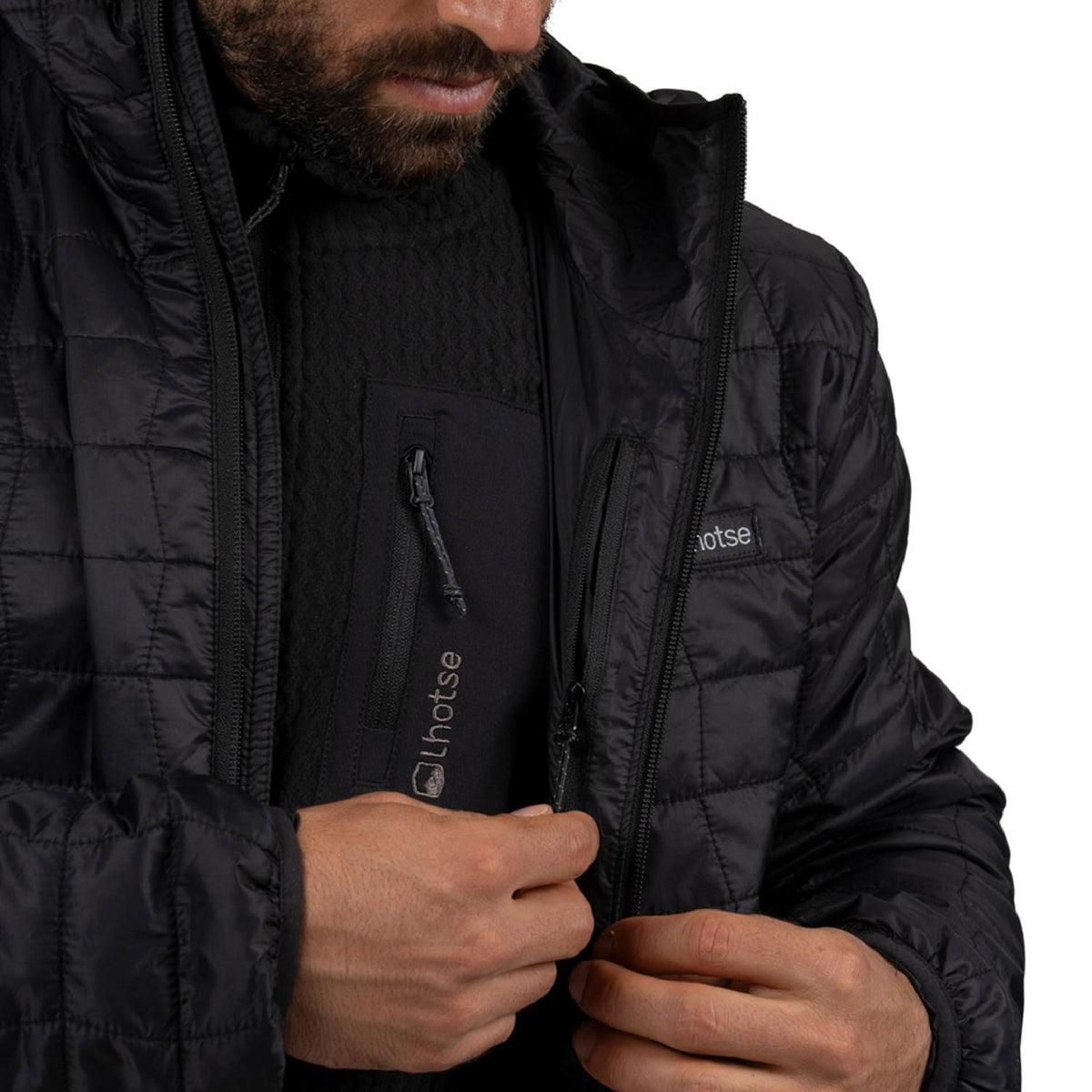 Parka Liviana Nuptse Hombre Lhotse color negro