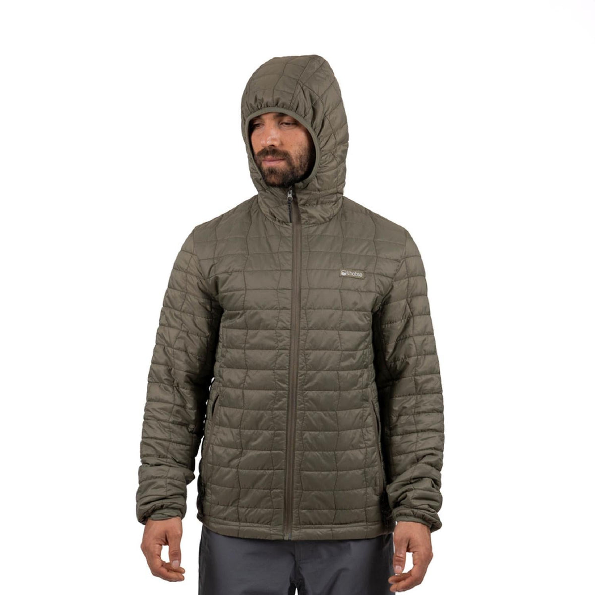 Parka Liviana Nuptse Hombre Lhotse color verde
