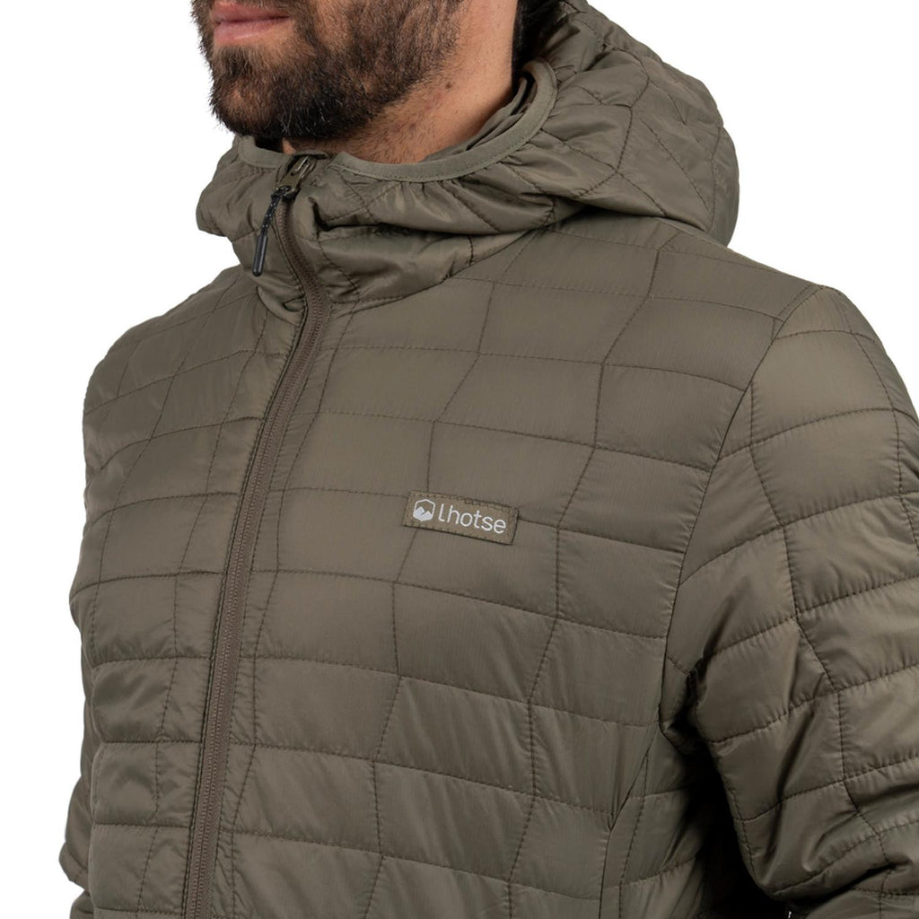 Parka Liviana Nuptse Hombre Lhotse color verde