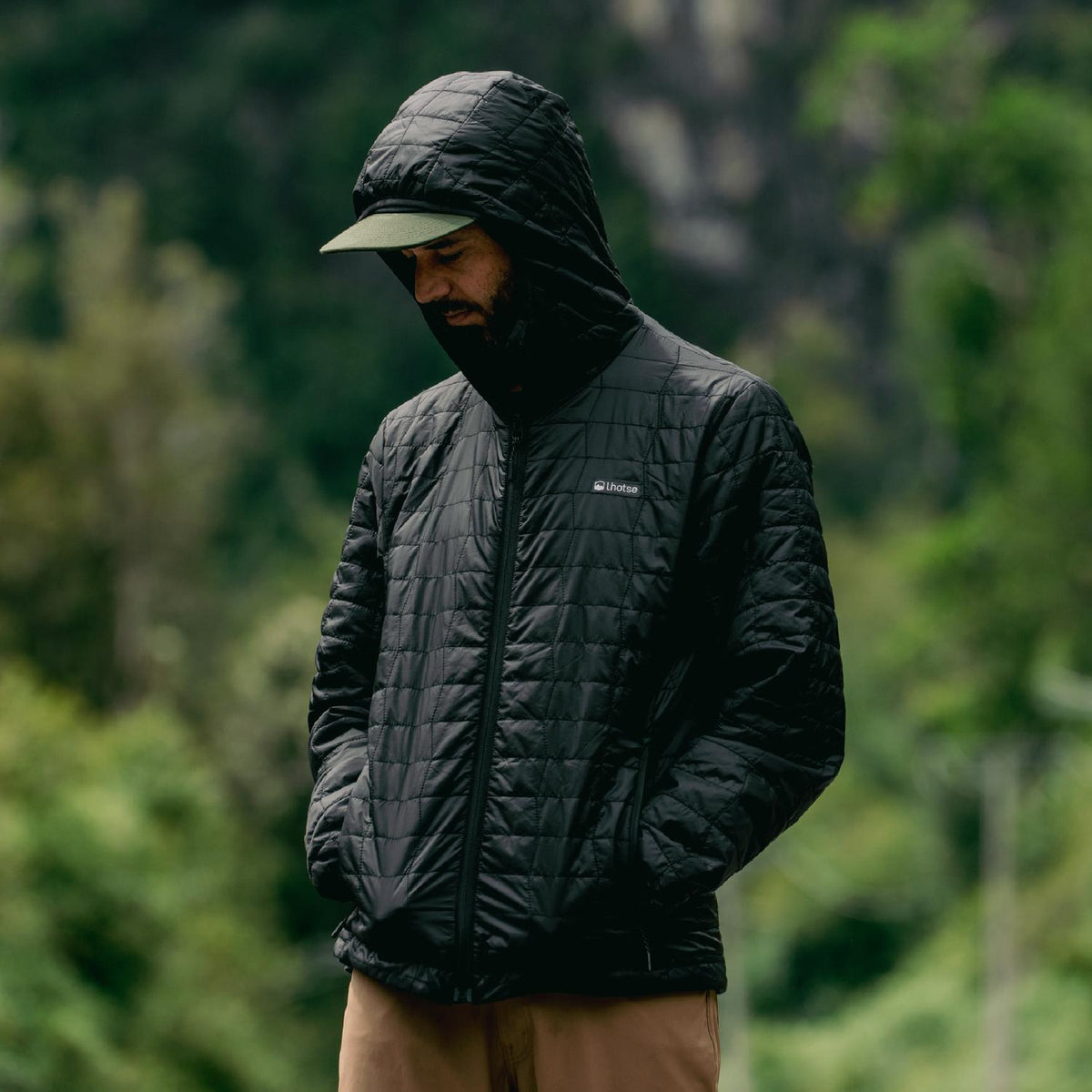 Parka Liviana Nuptse Hombre Lhotse color negro
