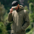 Parka Liviana Nuptse Hombre Lhotse color verde