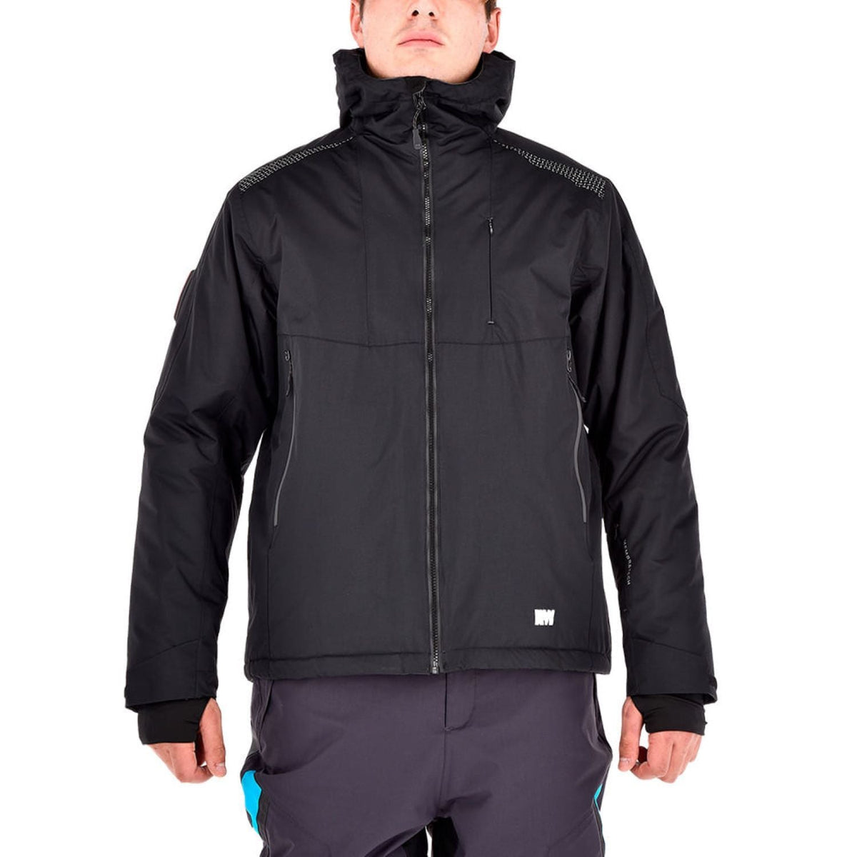 Parka New Aspen con Recco Hardwork para hombre color negro