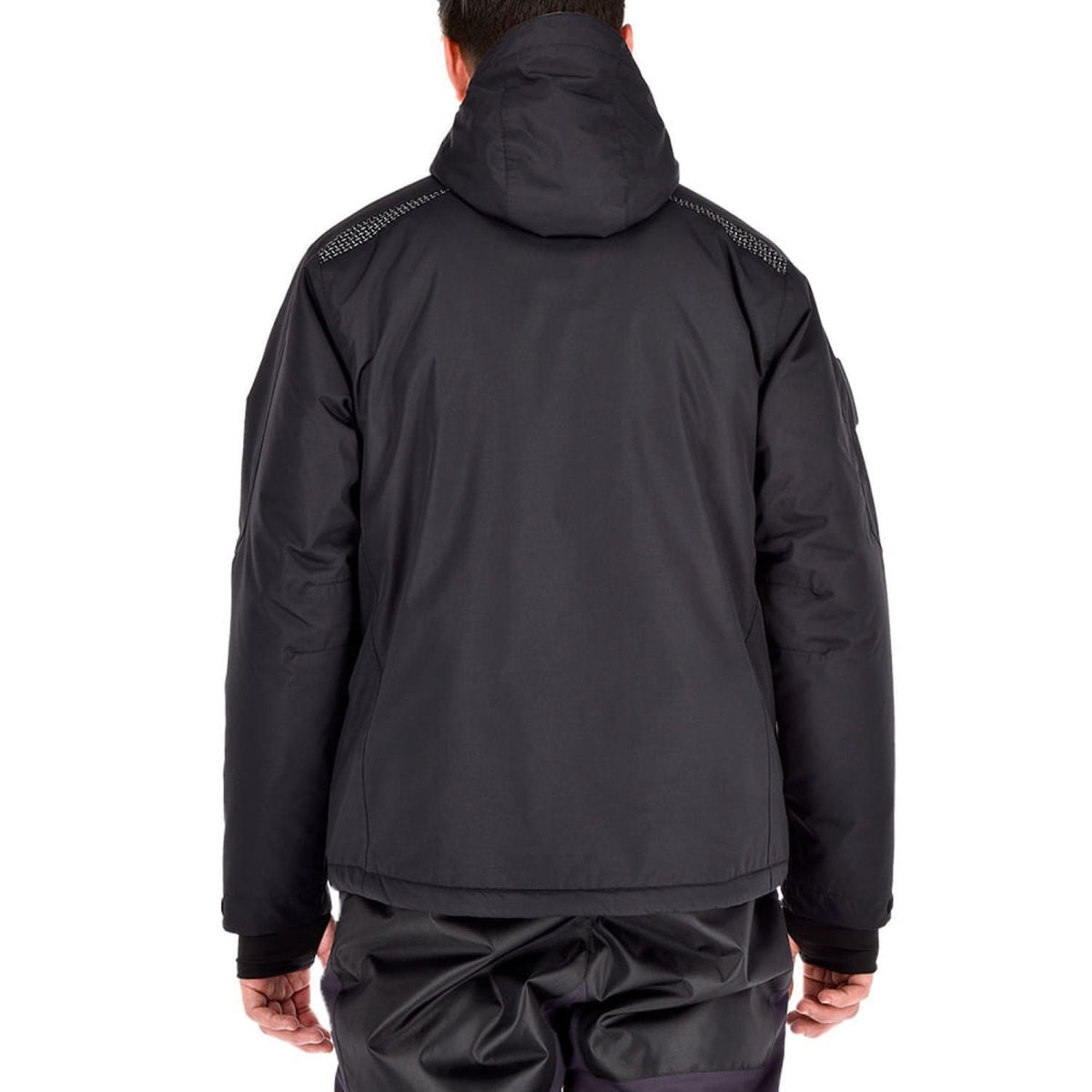 Parka New Aspen con Recco Hardwork para hombre color negro – otro ángulo
