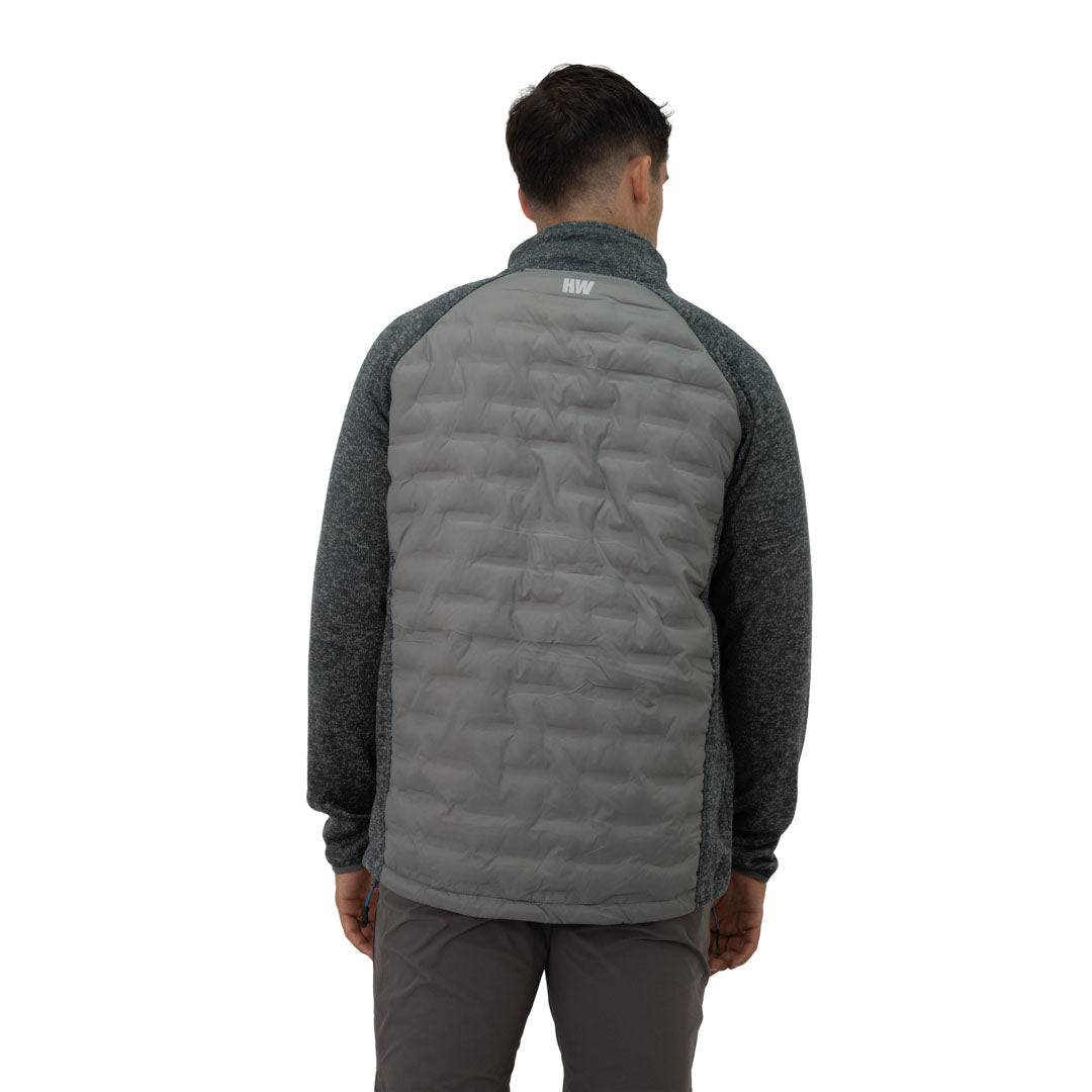 Parka New Nómade Hardwork para hombre color gris – vista 4