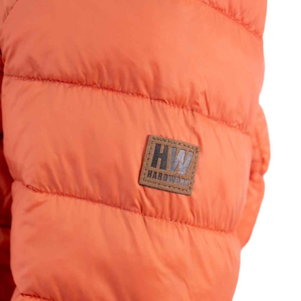 Parka Pillow Traveler Hardwork para mujer color ladrillo