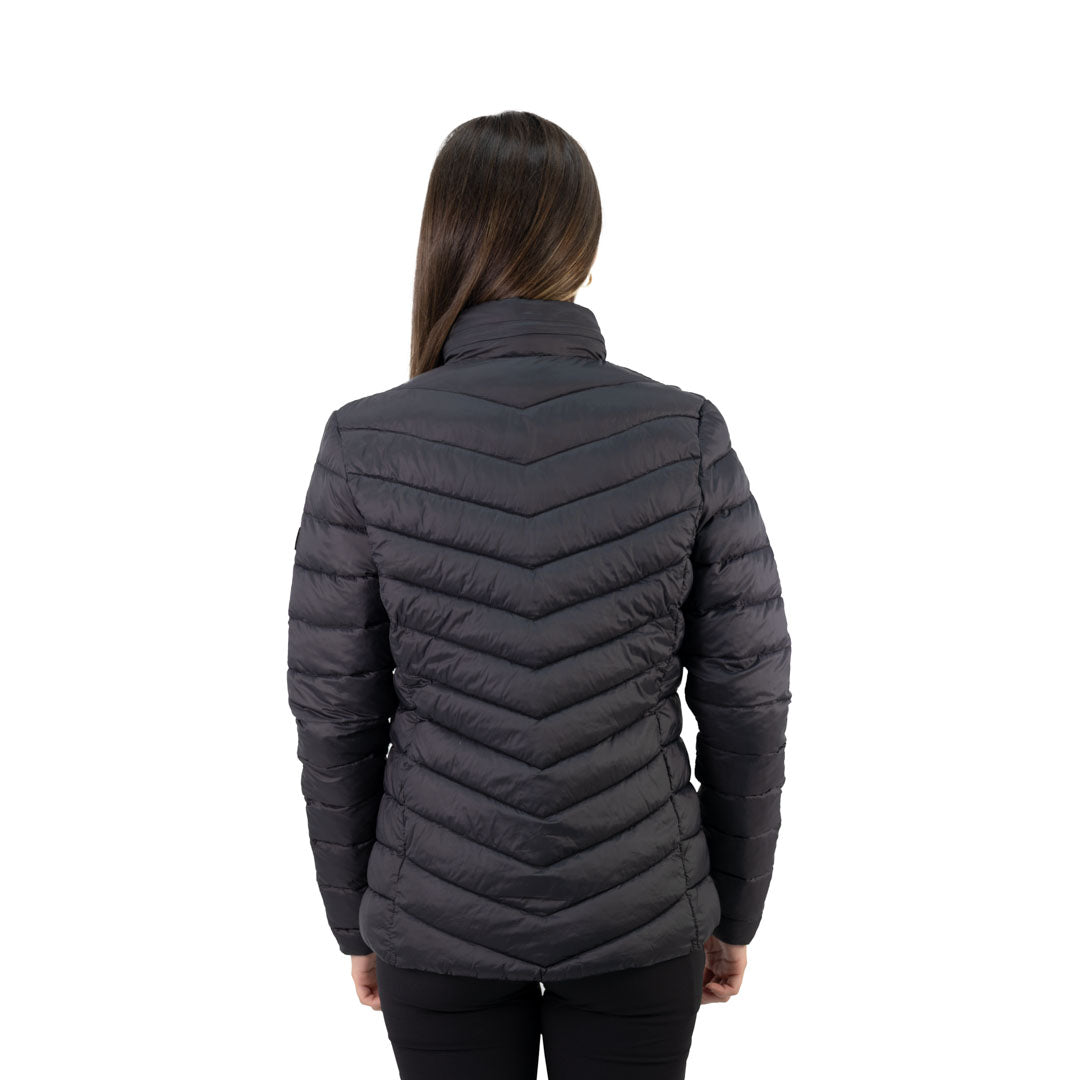 Parka Pillow Traveler Hardwork para mujer color negro