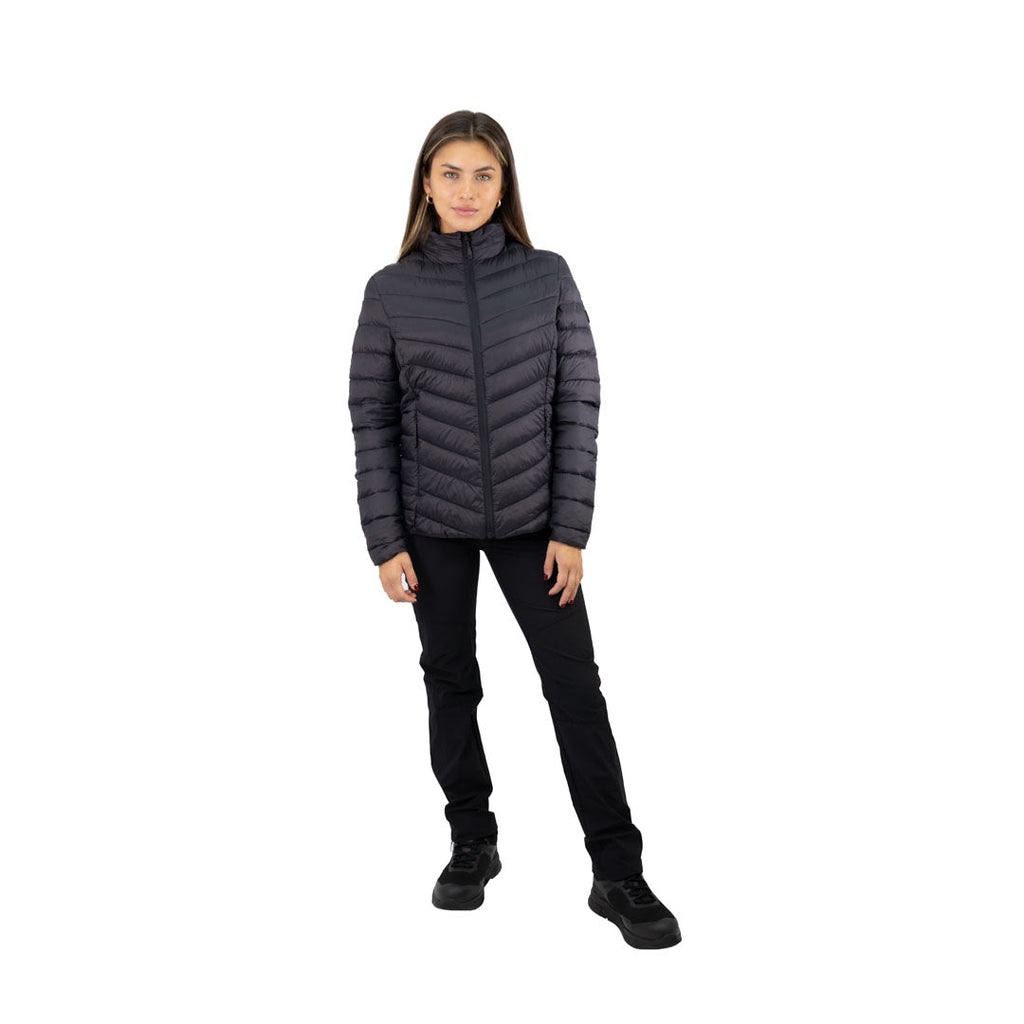 Parka Pillow Traveler Hardwork para mujer color negro