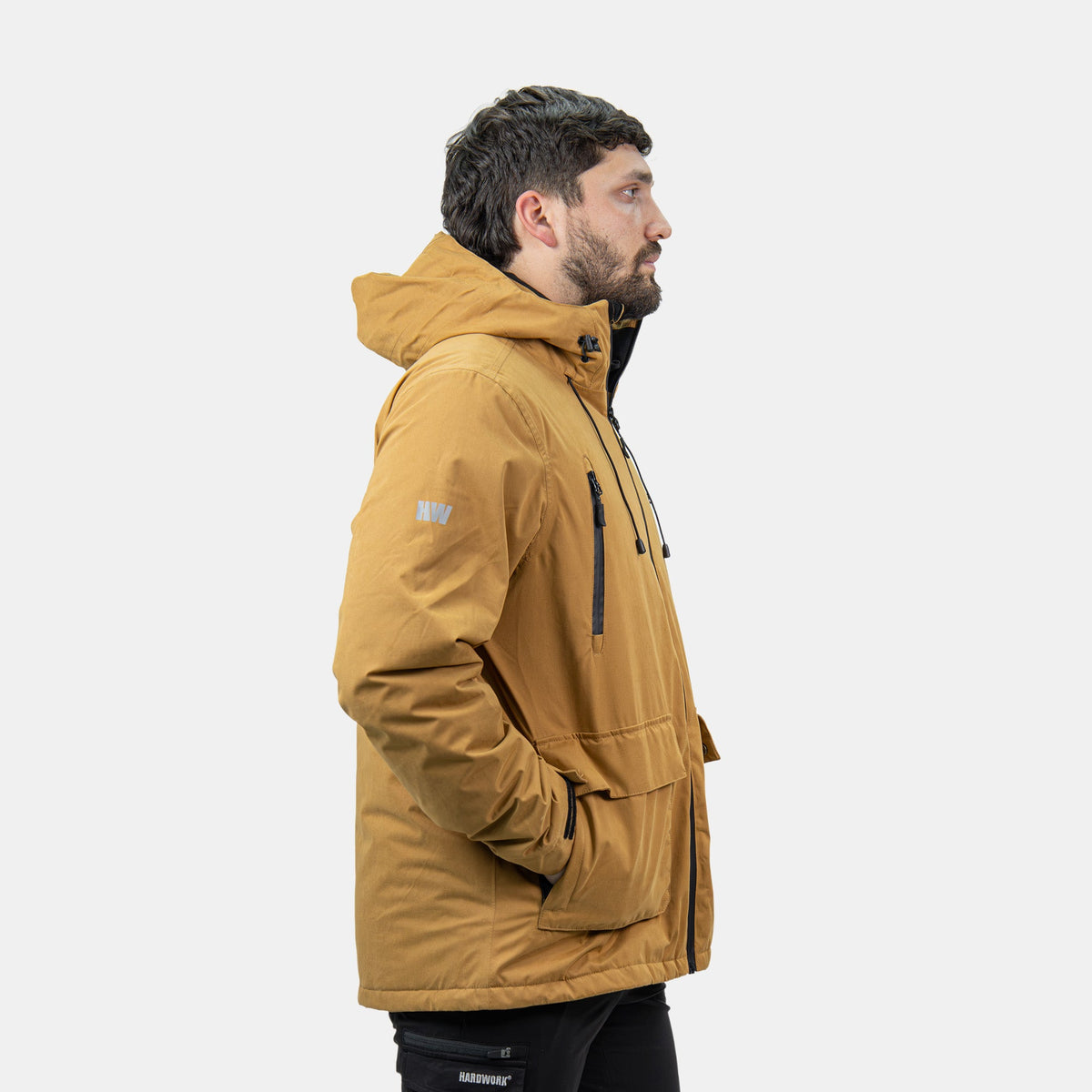 Parka Vail Hardwork para hombre color café