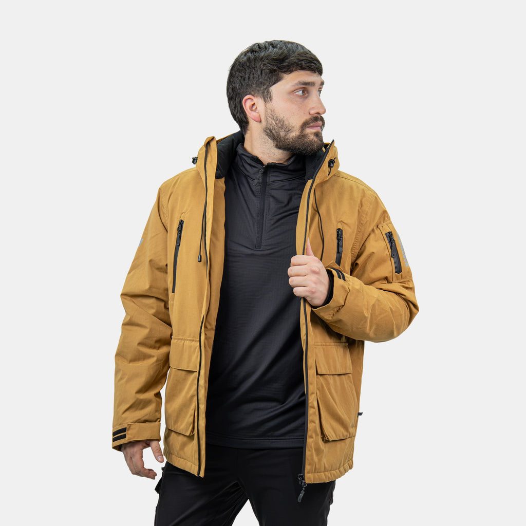 Parka Vail Hardwork para hombre color café