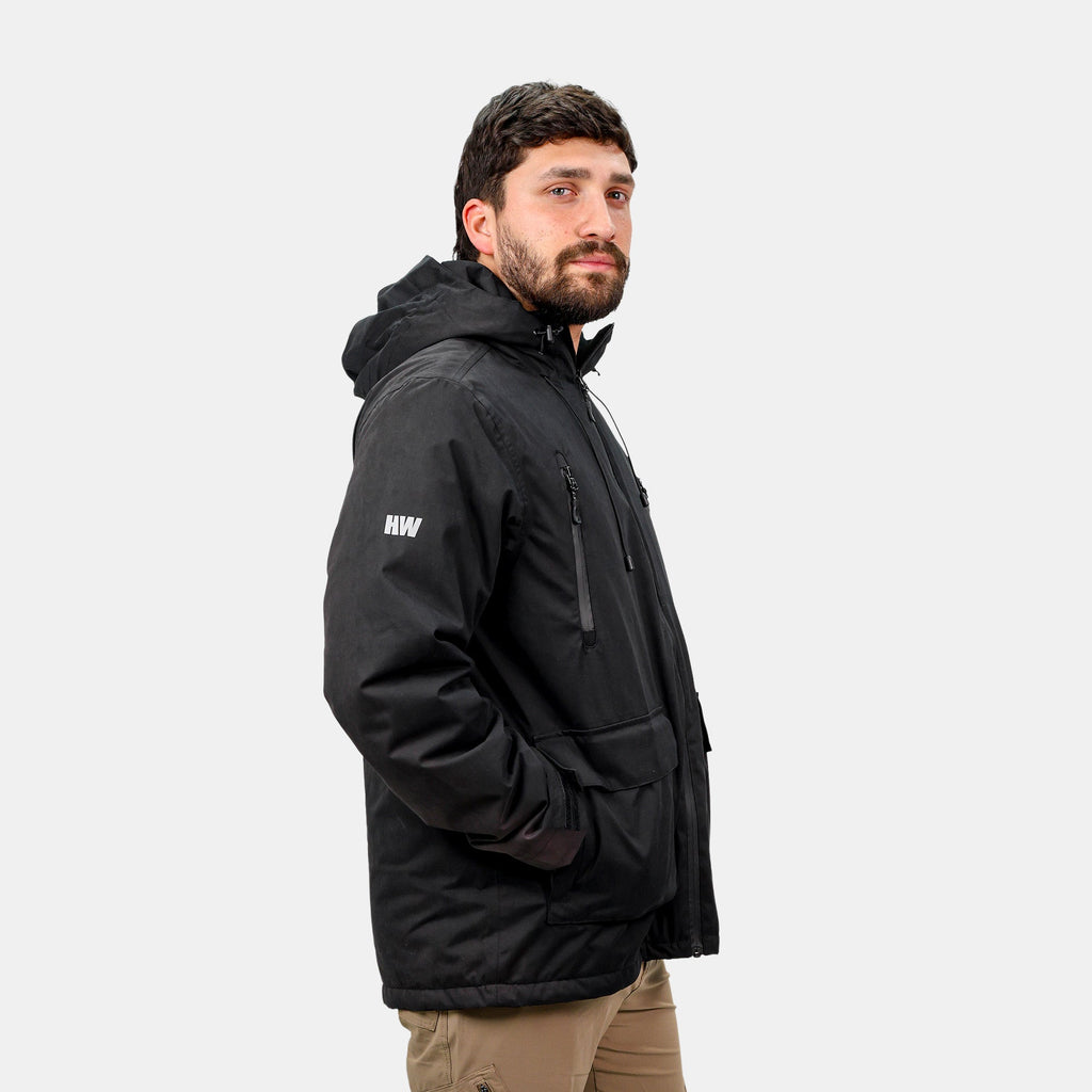 Parka Vail Hardwork para hombre color negro