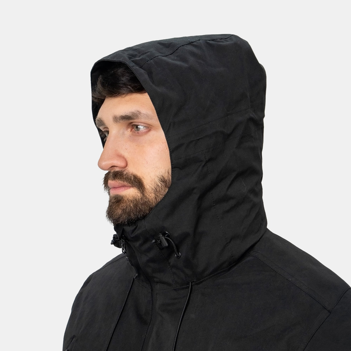 Parka Vail Hardwork para hombre color negro
