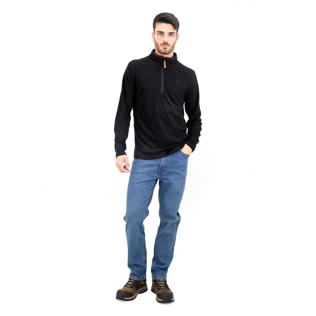 Polar Kenai Quebec para hombre color negro